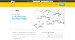 Desktop Screenshot of mysite.aiyellow.com