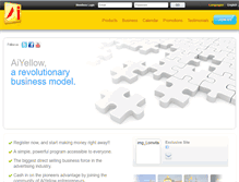 Tablet Screenshot of mysite.aiyellow.com